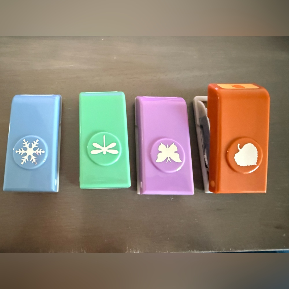 Set of Colorful Craft Punches